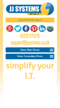Mobile Screenshot of jjsystems.co.uk